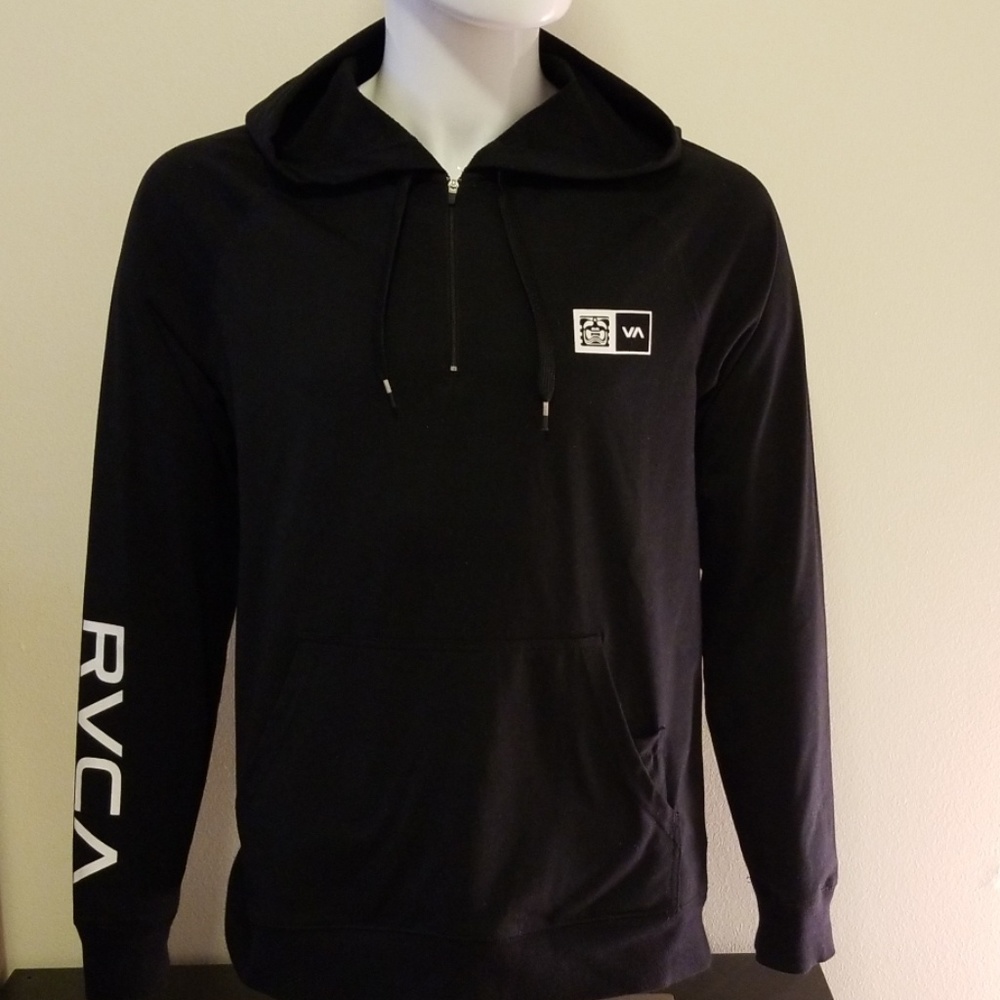 MEN'S RVCA X BJ PENN HOODIE COTTON POLYESTER BLEND